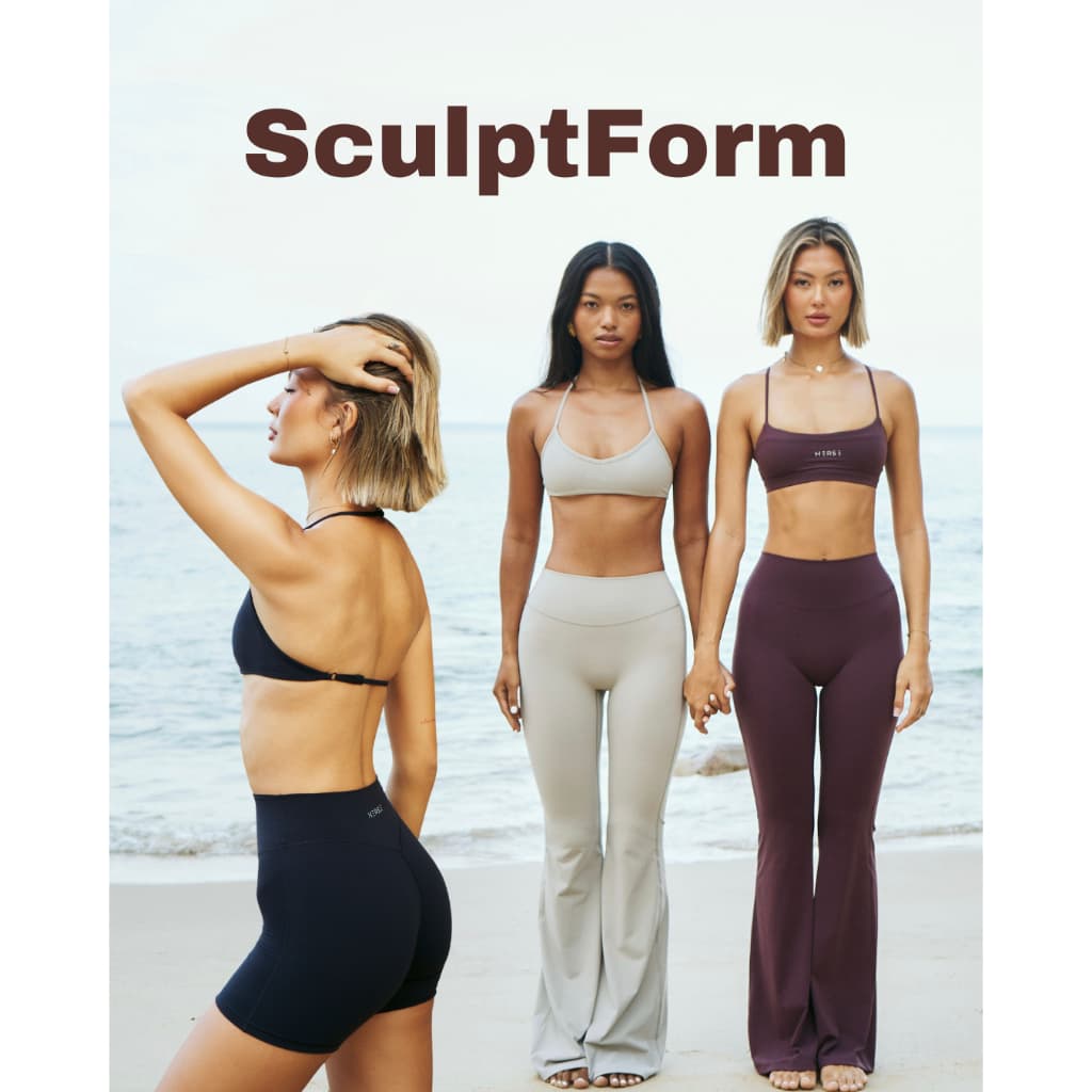 ใหม่! SculptForm Collection | Herse Activewear ชุดออกกำลังกาย Herse รุ่น SculptForm กางเกงขาม้า ขาบานออกกำลังกาย รูปที่ 1