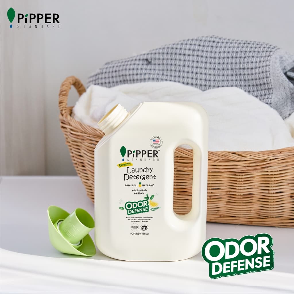 PIPPER STANDARD ผลิตภัณฑ์ซักผ้า พิพเพอร์ สแตนดาร์ด โอดอร์ ดีเฟนส์ สูตรลดกลิ่นอับ ขนาด 750 มล. แพ็คคู่ รูปที่ 4