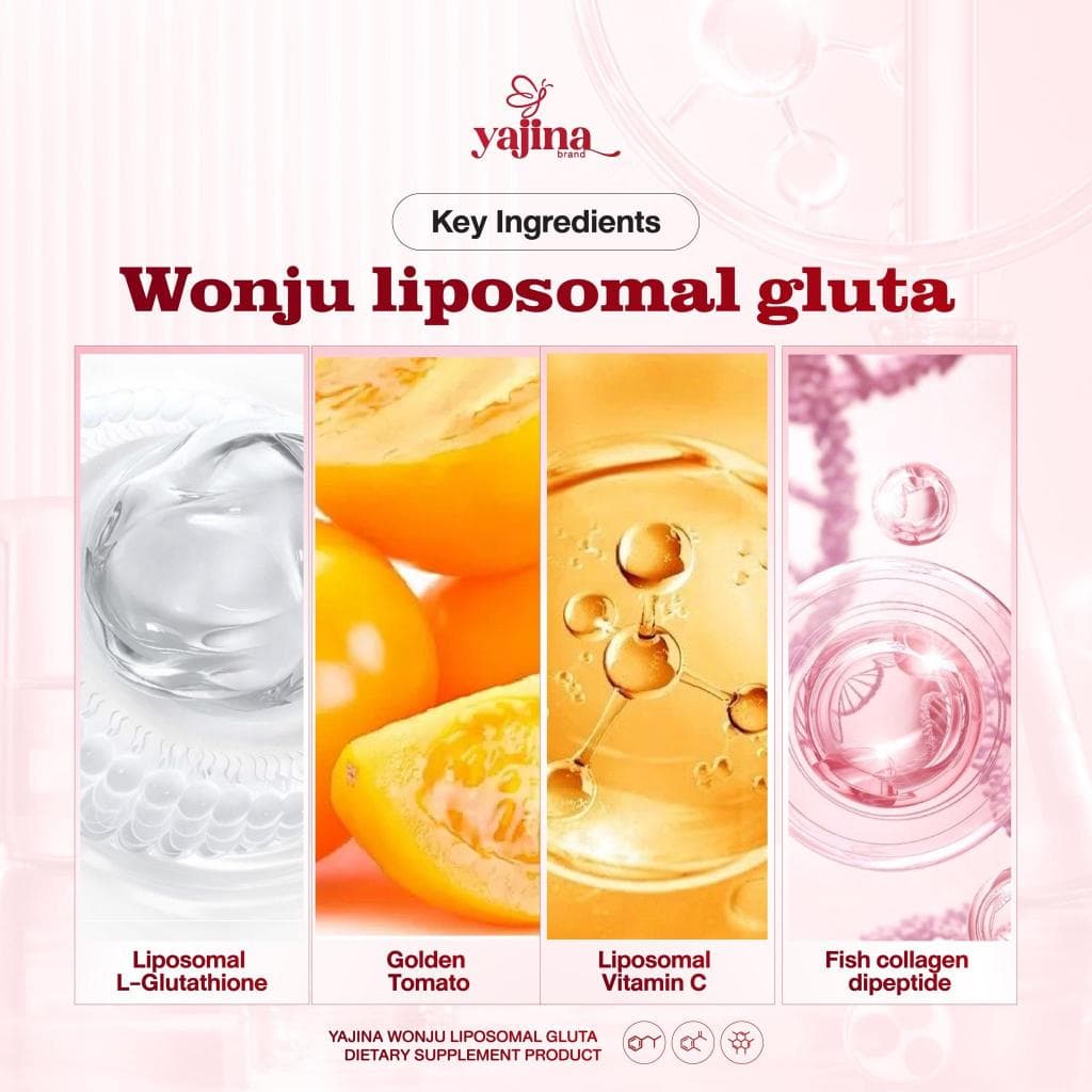 วอนจูกลูต้าไลโปโซมอล น้ำชงผิวดารา Wonjuliposomail gluta รูปที่ 4