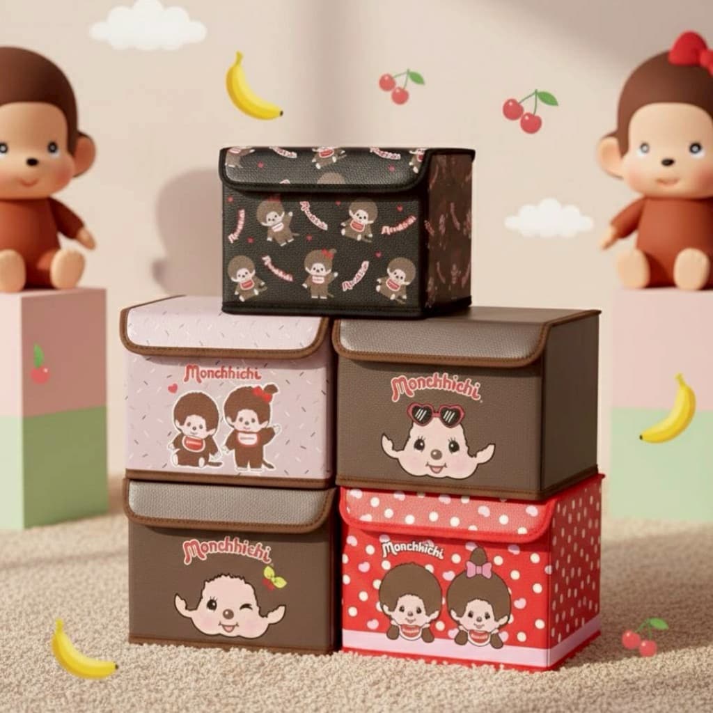 กล่องใส่ของ Monchhichi ใส่ของจุกจิก รูปที่ 2