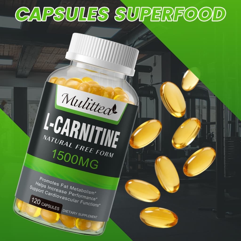 L-carnitine แคปซูลแอล-คาร์นิทีน 1500มก. เพิ่มประสิทธิภาพ การทำงานของระบบหัวใจและหลอดเลือด รูปที่ 6
