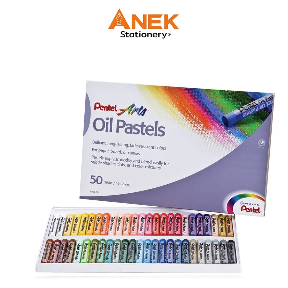 สีชอล์ค เพนเทล 12สี 16สี 25สี 36สี 50สี Pentel Oil Pastel รูปที่ 6