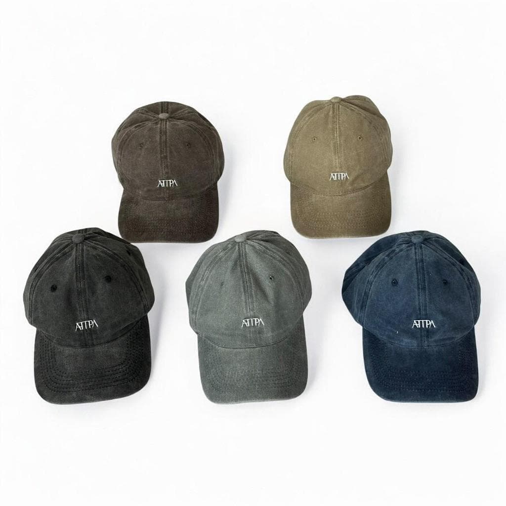 Atipa - Vintage Fade Baseball Cap หมวกแก๊ป วินเทจ สีฟอก รูปที่ 4