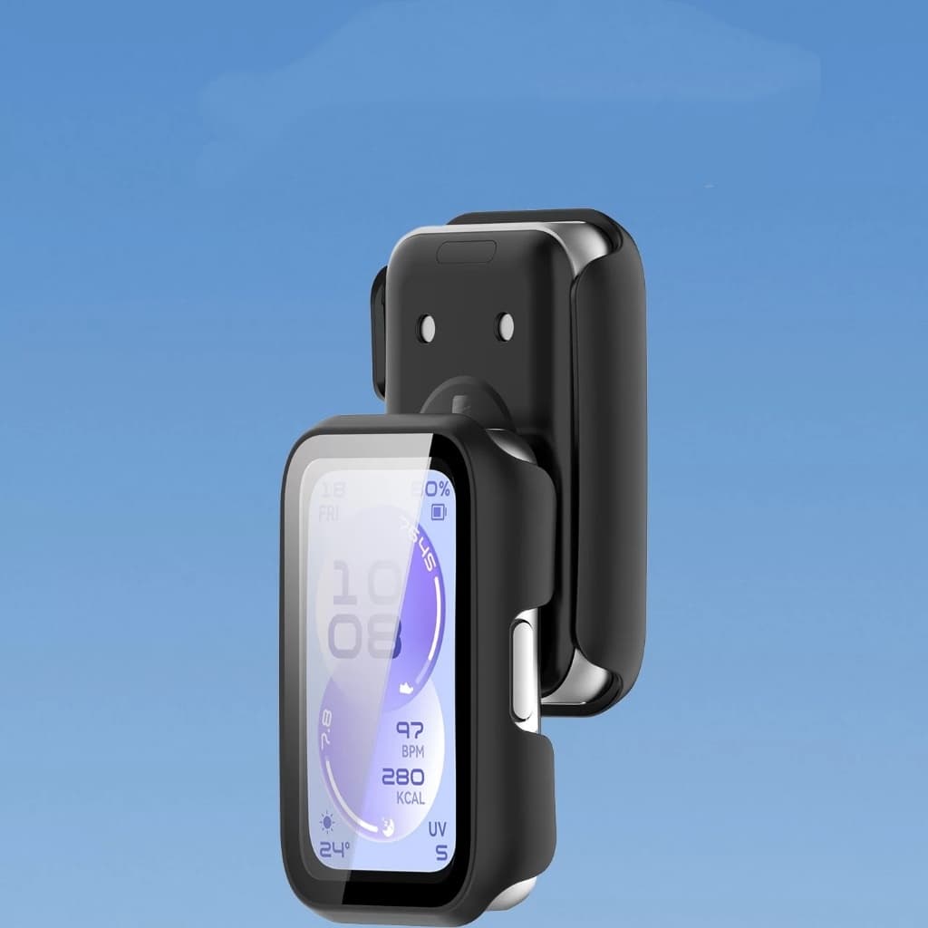 เคสสําหรับ Huawei Band11 แฟชั่น แข็ง PC กรอบ กันชน เคส huwei band 11 กระจกนิรภัย ป้องกันรอยขีดข่วน ป้องกันหน้าจอ รูปที่ 4