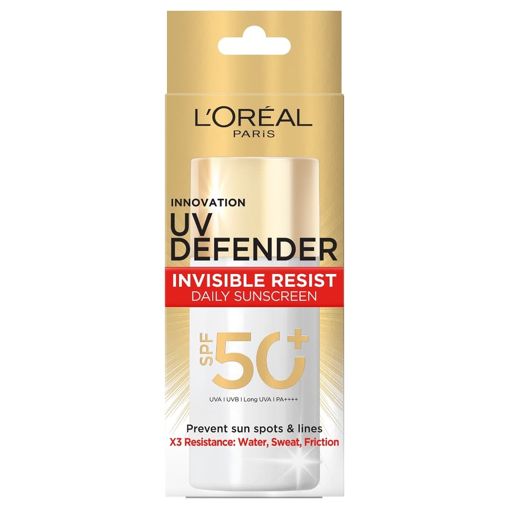 L'OREAL - UV Defender Invisible Fluid SPF50+ PA++++ Long UVA ครีมกันแดด รูปที่ 3