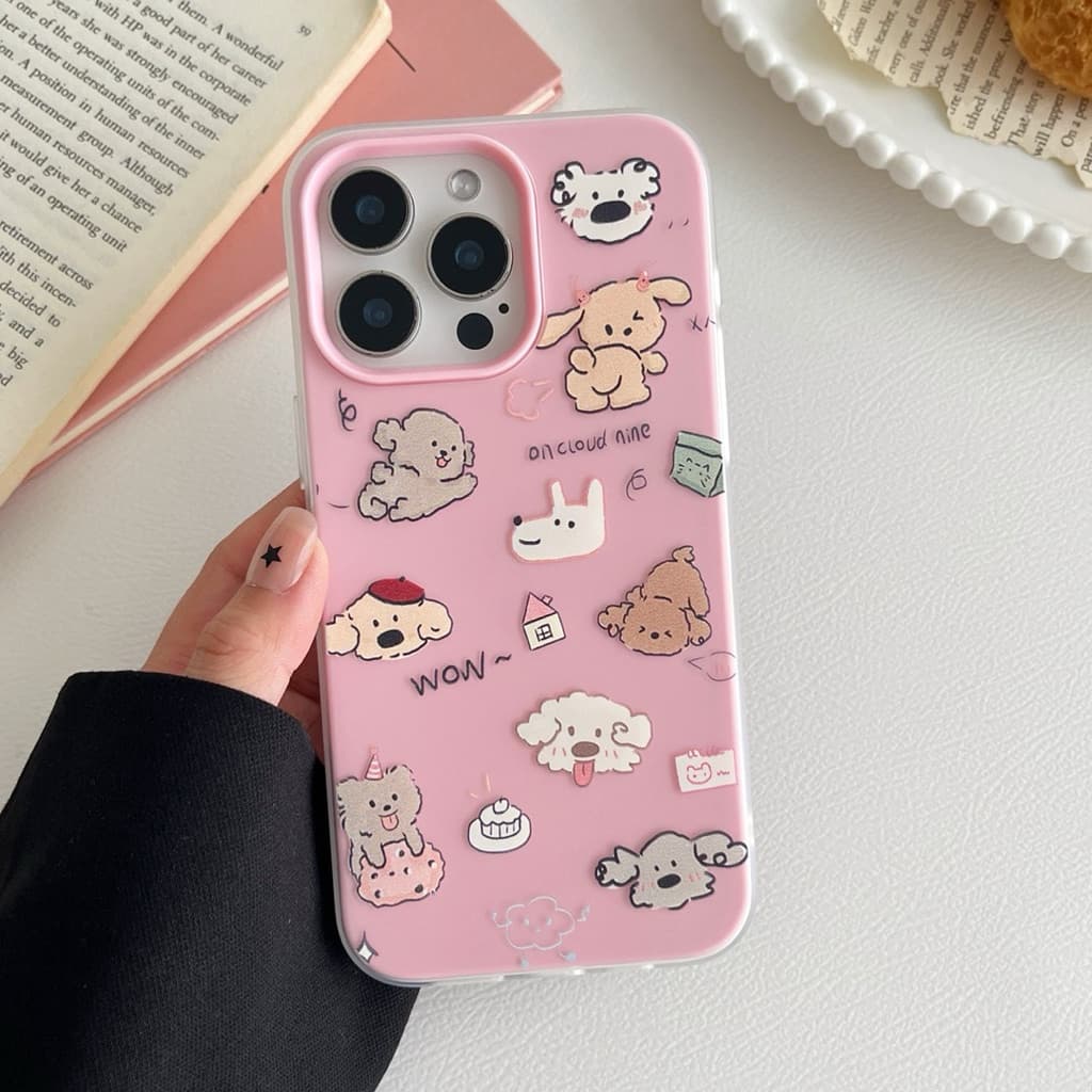 เคสโทรศัพท์ สำหรับ Redmi 15 15C A5 งาน TPU 2ชั้นลายการ์ตูน ป้องกันการกระแทกลายสวย สินค้า จากไทย #2S-mon รูปที่ 4