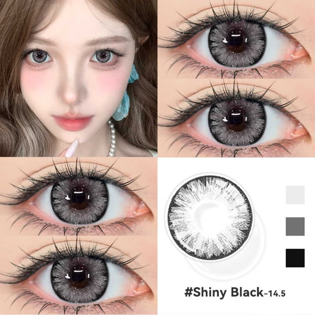 Midroo รุ่นแฟชั่นขายดี บลิงบลิงๆ Black/Grey/Brown-14.5MM รายเดือน รูปที่ 3