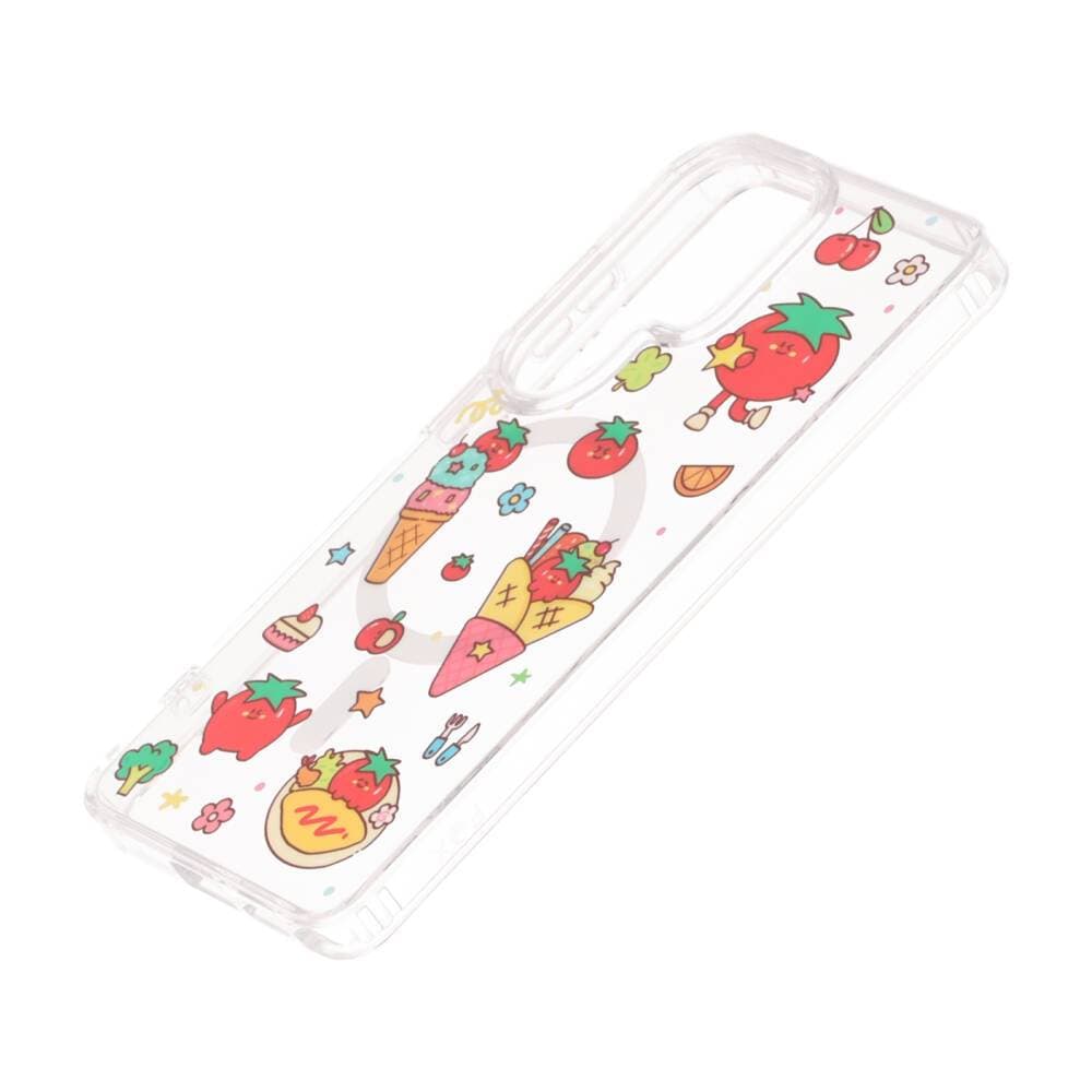 FOX x PLEASENJOY เคส Samsung Galaxy A06/A07/A17/A56/S25 FE/S24 Ultra/S25 Ultra/S26 Ultra ลาย Happy Tomato by Banana IT รูปที่ 3