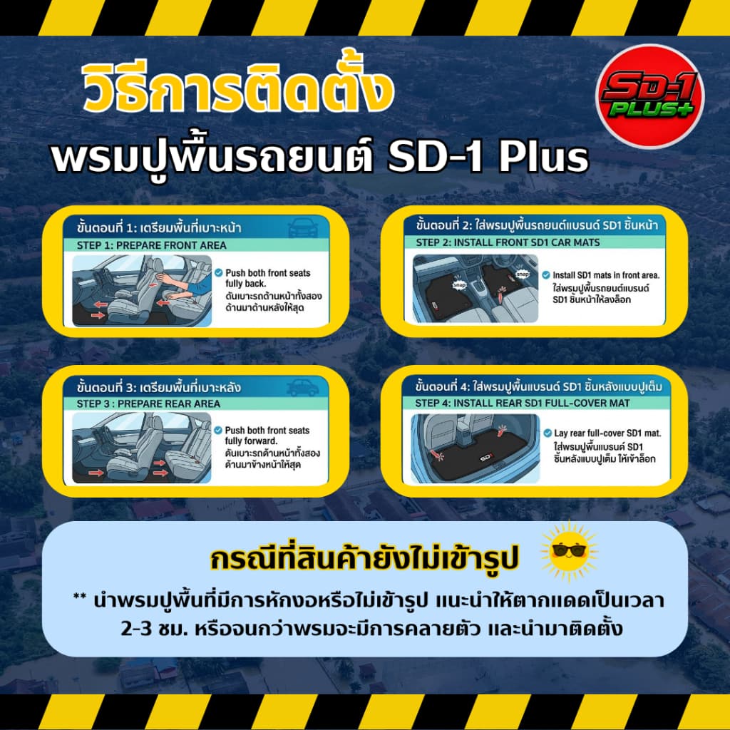 พรมปูพื้นรถยนต์ HRV ปี 2023-2026 RS เข้ารูป ตรงรุ่น กันน้ำ ไร้กลิ่น รูปที่ 4