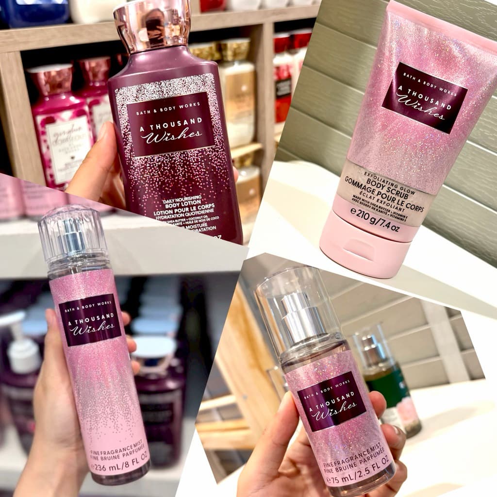 แพ๊กเกจใหม่ ของแท้ ช๊อปไทย Bath & Body Works A THOUSAND Wishes กลิ่นขายดี รูปที่ 1