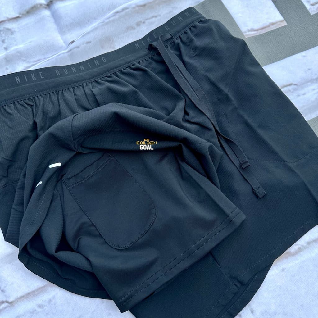 กางเกงวิ่ง Nike Dri-fit Flex Stride 5” 2in1 “Black” ป้ายไทยของแท้ รูปที่ 5
