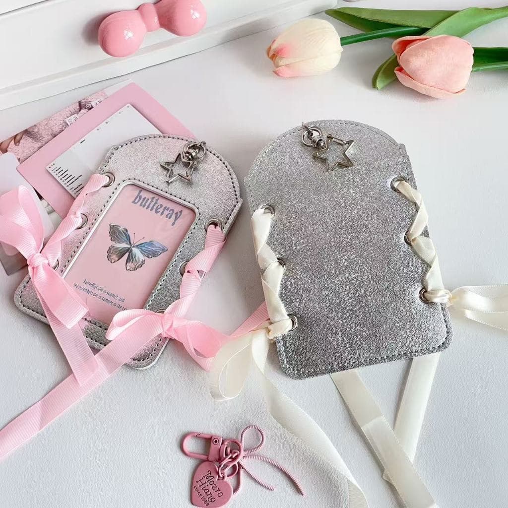 ส่งจากไทยเฟรมการ์ด Card holder ป้ายใส่บัตร กรอบการ์ดห้อยกระเป๋า เคสตกเเต่งกระเป๋าไปคอนพร้อมพวงกุญเเจ รูปที่ 6