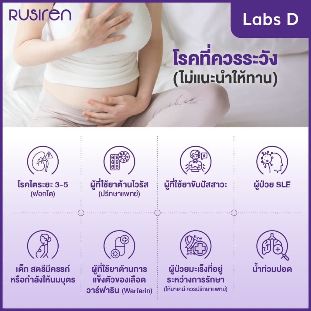 Rusirenรูไซเรน ผลิตภัณฑ์อาหารเสริมสำหรับปัญหาการนอนกรนและสุขภาพการนอน รูปที่ 5