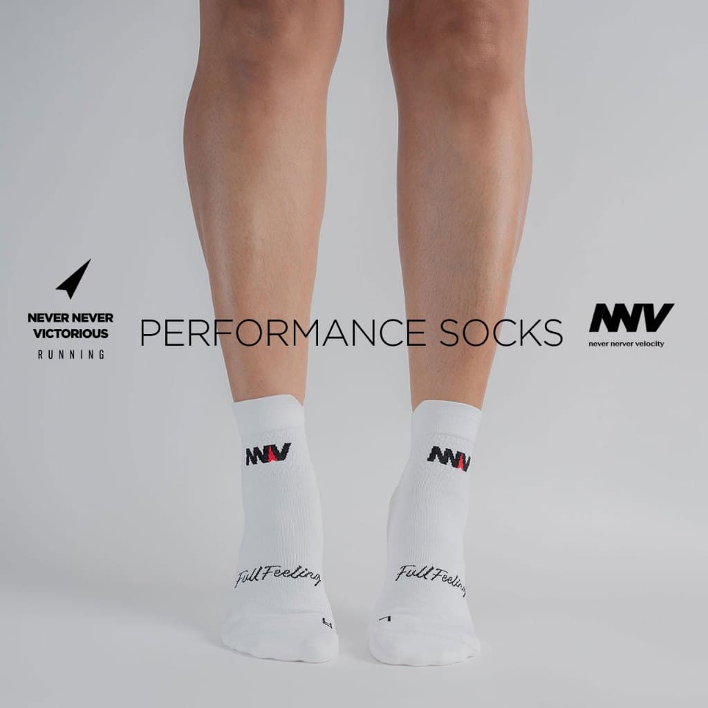 NNV Running Socks / ถุงเท้าไร้ตะเข็บสำหรับวิ่งระยะมาราธอน / ถุงเท้าข้อสั้น รูปที่ 2