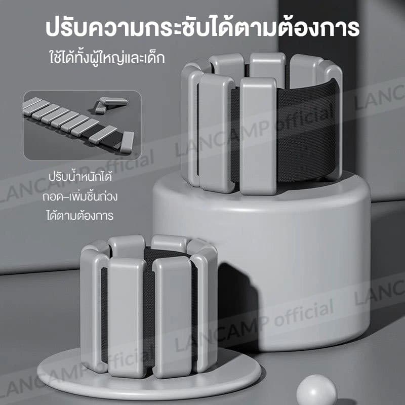 กำไลถ่วงน้ำหนัก สายรัดข้อมือถ่วงน้ำหนัก ถ่วงน้ำหนักข้อเท้า สำหรับออกกำลังกาย Weight Bracelet รูปที่ 3