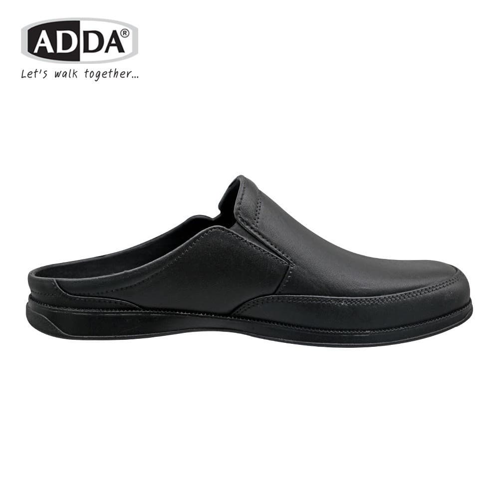รองเท้าคัทชูสีดำ ยี่ห้อADDA แอดด้า รุ่น 17501 สำหรับผู้ชาย ใส่เป็นรองเท้าแตะลำลอง ใส่ทำงาน ใส่เที่ยว ยางนิ่ม รูปที่ 6