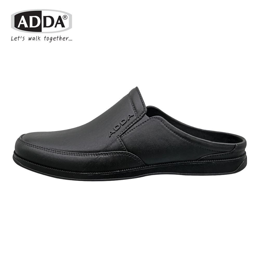 รองเท้าคัทชูสีดำ ยี่ห้อADDA แอดด้า รุ่น 17501 สำหรับผู้ชาย ใส่เป็นรองเท้าแตะลำลอง ใส่ทำงาน ใส่เที่ยว ยางนิ่ม รูปที่ 8
