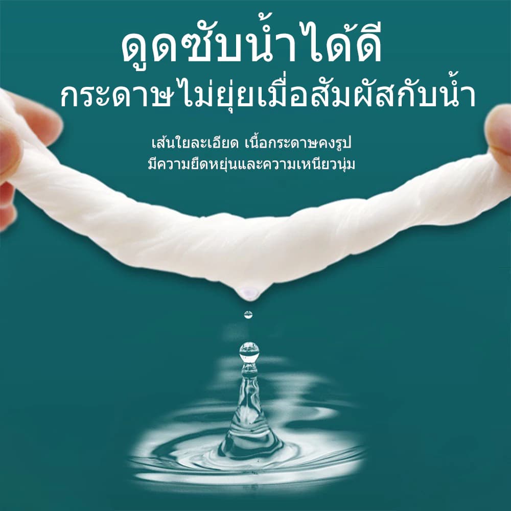 ทิชชู่ GB/T 20808 Air Cushion Soft Tissue 5 ชั้น.420 แผ่น ทิชชู่ยกแพ็ค รูปที่ 5
