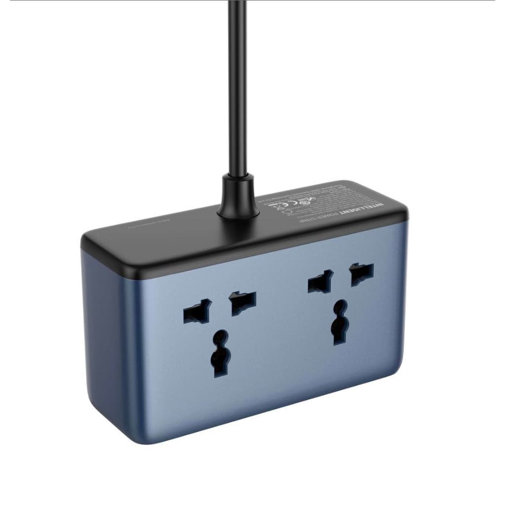 LDNIO SC1 GaN 2500W Power Socket Multi-Plug Strip ปลั๊กไฟอเนกประสงค์ รองรับการชาร์จเร็ว 45W รูปที่ 2