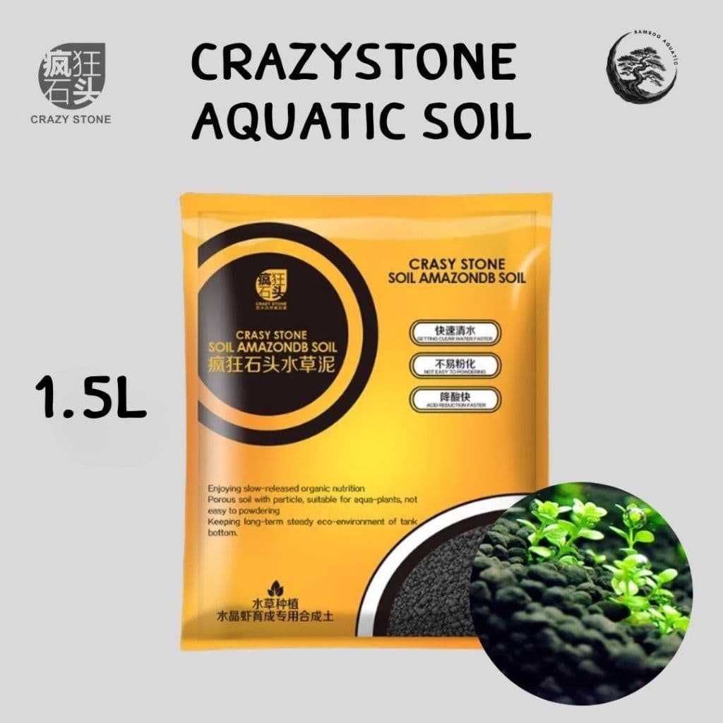 Crazystone ดินปลูกไม้น้ำ 3L / 9L รูปที่ 5
