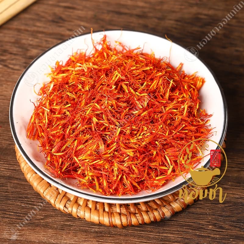 ดอกคำฝอยอบแห้ง ชาดอกคำฝอย เกรดพรีเมี่ยม หงฮวา อั่งฮวย 红花 Dried Safflower Tea รูปที่ 4