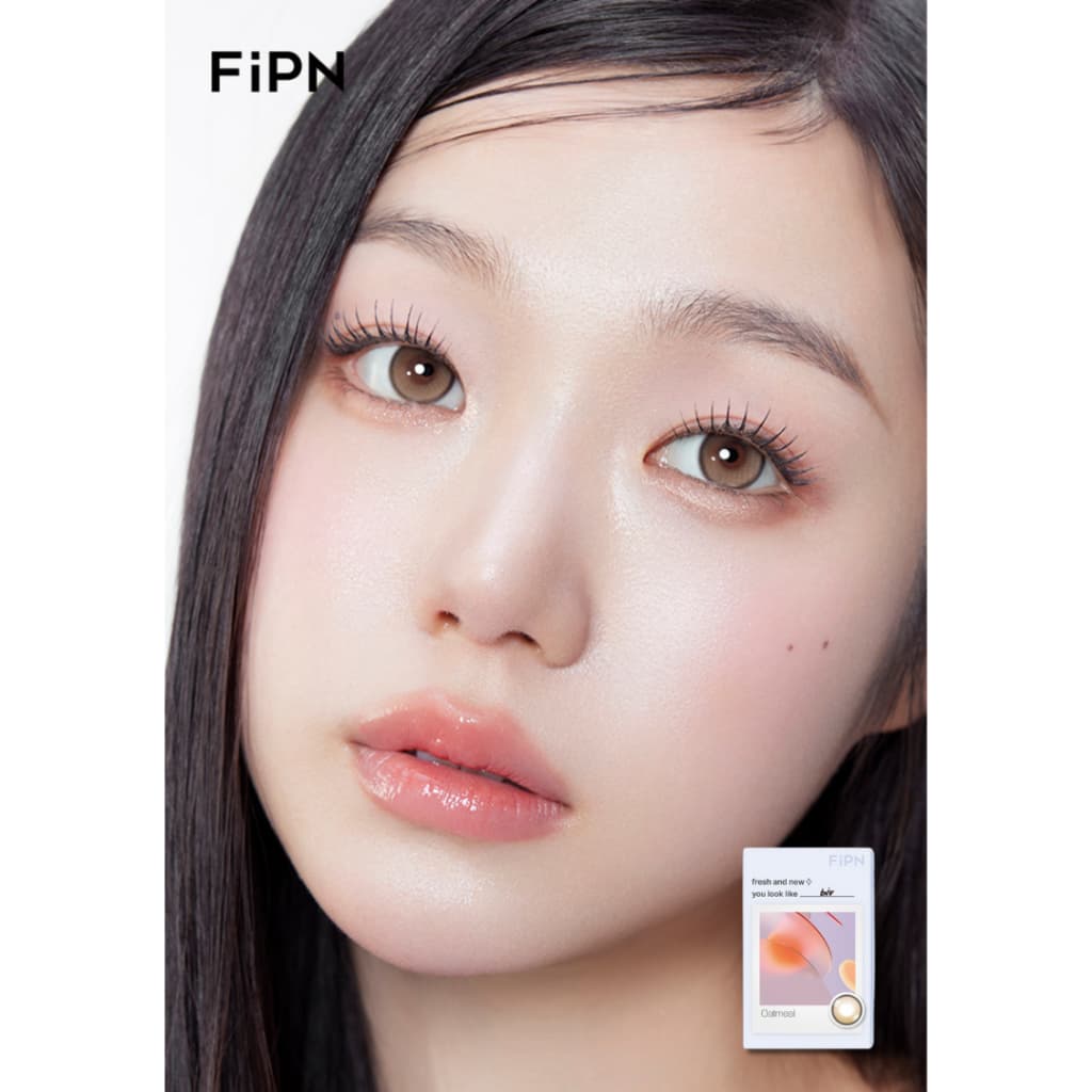 MYFiPN Biv Fixing เลนส์ไม่หมุน คอนแทคเลนส์เกาหลี คอนแทคเลนส์รายเดือน วัสดุ Silicone Hydrogel รูปที่ 2
