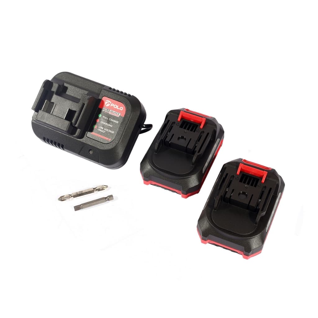 POLO 20V ไขควงกระแทก รุ่น PIDV-201-B2 แรงบิดในการขันเข้า 195 N.m. ดอกไขควง 1/4 นิ้ว รับประกัน1ปีเต็ม รูปที่ 7