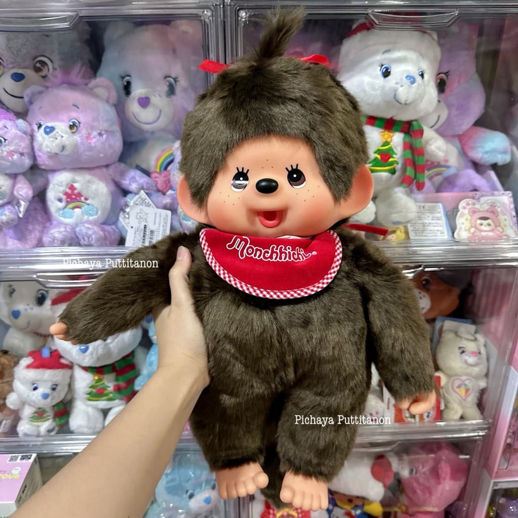 | Monchhichi Plush Premium Standard ม่อนชิสีน้ำตาลออริจินอล รูปที่ 5