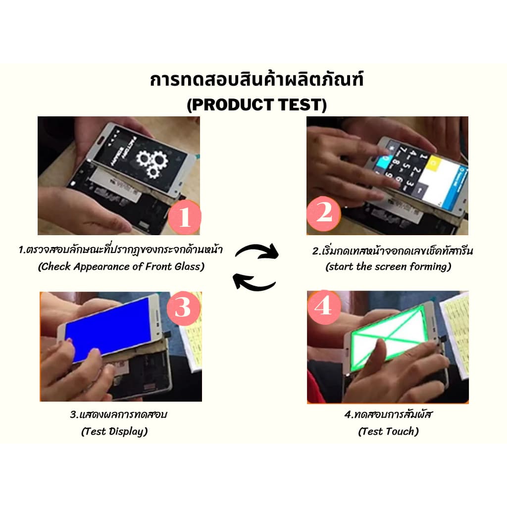 หน้าจอ vivo Y19 หน้าจอ LCD พร้อมทัชสกรีน vivo Y19 LCD Screen Display Touch Panel For วีโว่ Y19,vivo 1915 รูปที่ 7