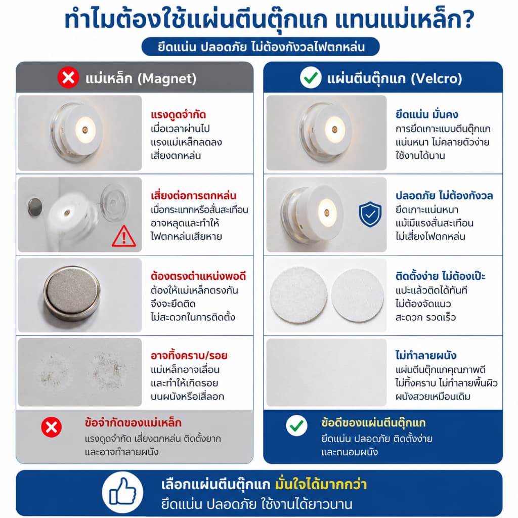 รับประกัน ไฟกลางคืนเซนเซอร์อัจฉริยะ LED ไฟติดผนังเซนเซอร์ ชาร์จUSB สปอตไลท์ เอฟเฟกต์แสงภูเขา 2in1 ไฟสร้างบรรยากาศ รูปที่ 7