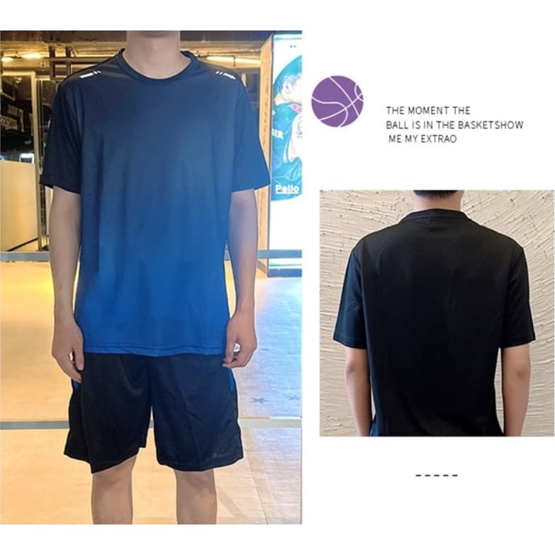 ชุดกีฬาวิ่ง ฟิตเนส แบดมินตัน ฟุตบอล ใส่สบาย รูปที่ 4