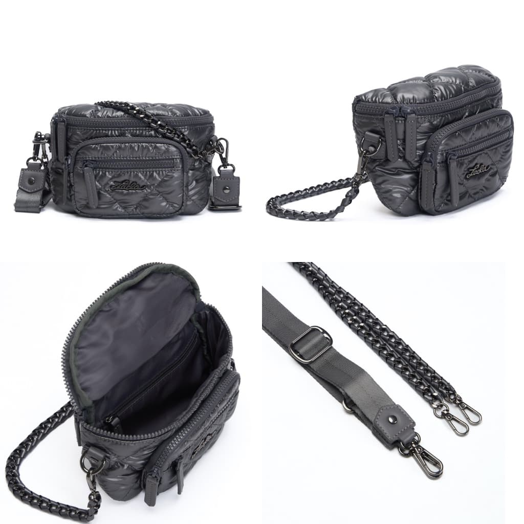 NEW Lada กระเป๋าสะพายข้าง รุ่น Aria Crossbody Cycle Series สะพายได้หลายแบบ ถอดสายได้ เบานุ่มมือ ใส่โทรศัพท์ ผ้า Recycle รูปที่ 4