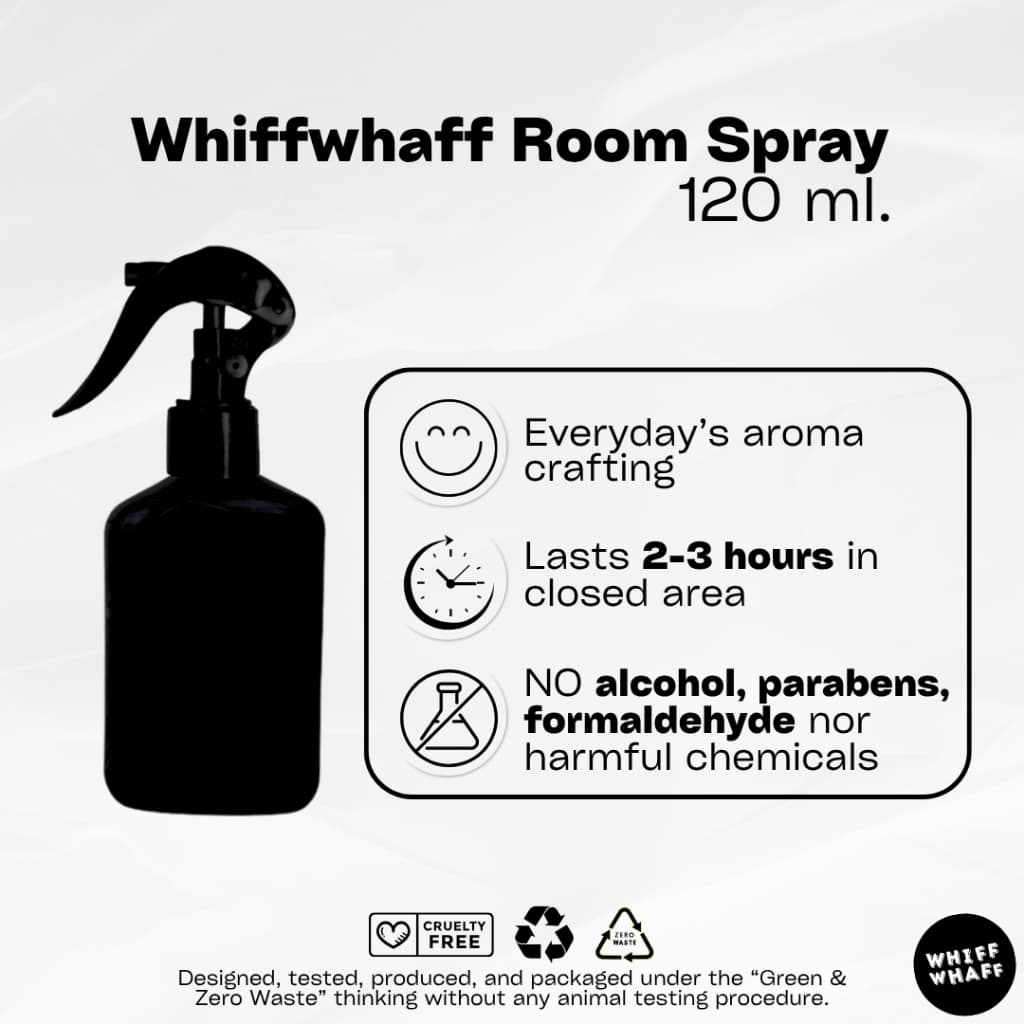 สเปรย์หอมกลิ่นดับเบิ้ลช็อกโกแลตครัวซองต์ Double Chocolate Croissant Whiffwhaffวิปวัป Roomspray Diffuser รูปที่ 4