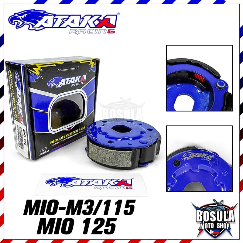 ATAKA ครัทช์ 3 ก้อน รุ่น YAMAHA MIO MIO115 MIO125 MIOM3 คลัขแรงเหวี่ยง คลัชก้อน คลัช MIO ผ้าคลัทช์ Clutch รูปที่ 1