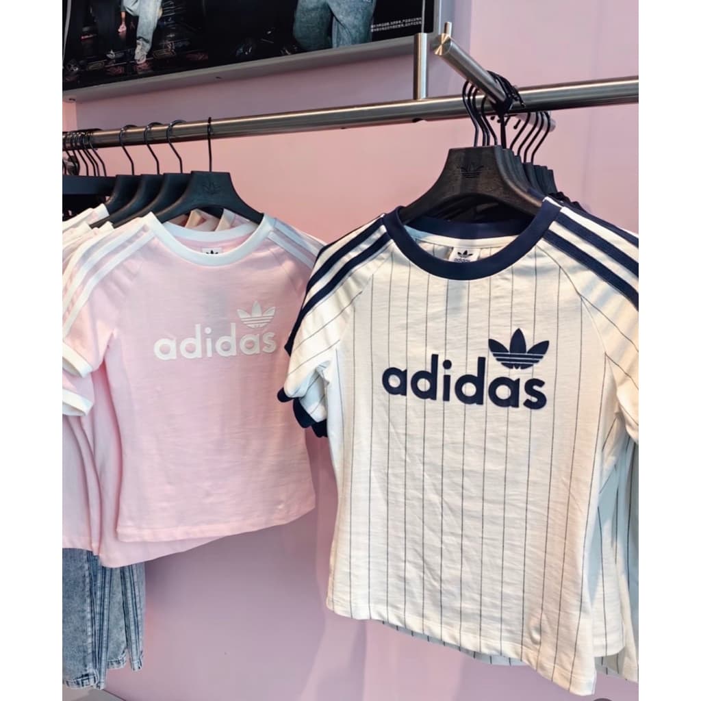 Ads baby tee" เสื้อยืดคอกลมเบบี้ทีรุ่นใหม่ ชนช็อป น่ารักมากก ดีเทลงานปัก ตรงตามช้อปเลย ผ้าเนื้อนิ่ม รูปที่ 9