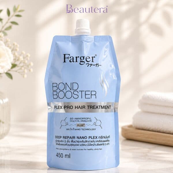 Farger Bond Booster Plex Pro Treatment ทรีทเม้นท์บำรุงแกนผม 450มล. 1 ถุง รูปที่ 1