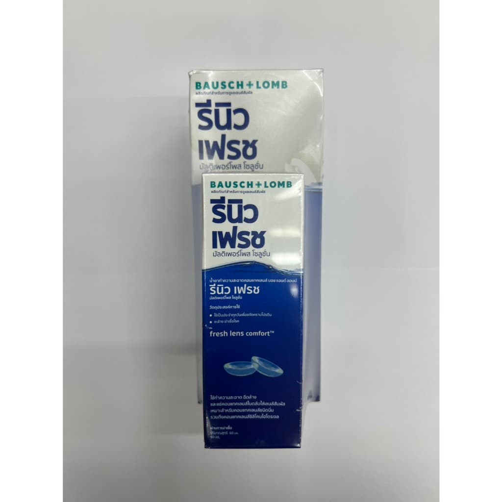 ผลิตภัณฑ์​แช่คอนแทคเลนส์​ Renu 355 ml + 60​ml รูปที่ 1