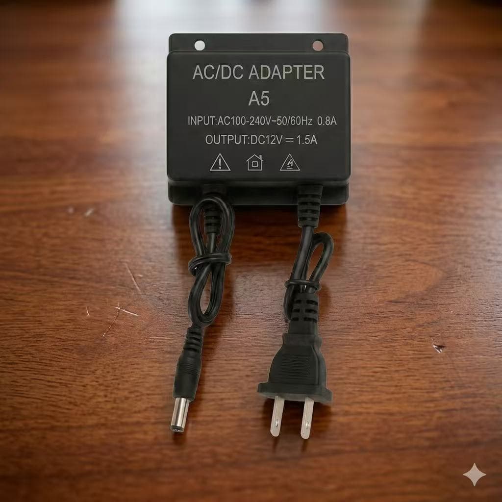 อะแดปเตอร์กล้องวงจรปิด Adapter 12V1.5A หัวเเจ๊ค กันน้ำ เหมาะสำหรับกล้องวงจรปิด รูปที่ 3