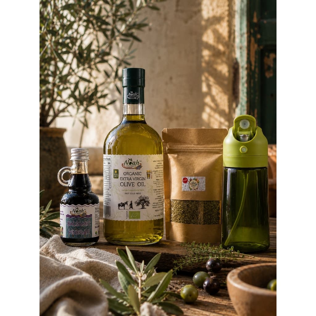 Noah Gourmet น้ำมันมะกอกบริสุทธิ์ออร์แกนิก Organic Extra Virgin Olive Oil 700ml รูปที่ 4