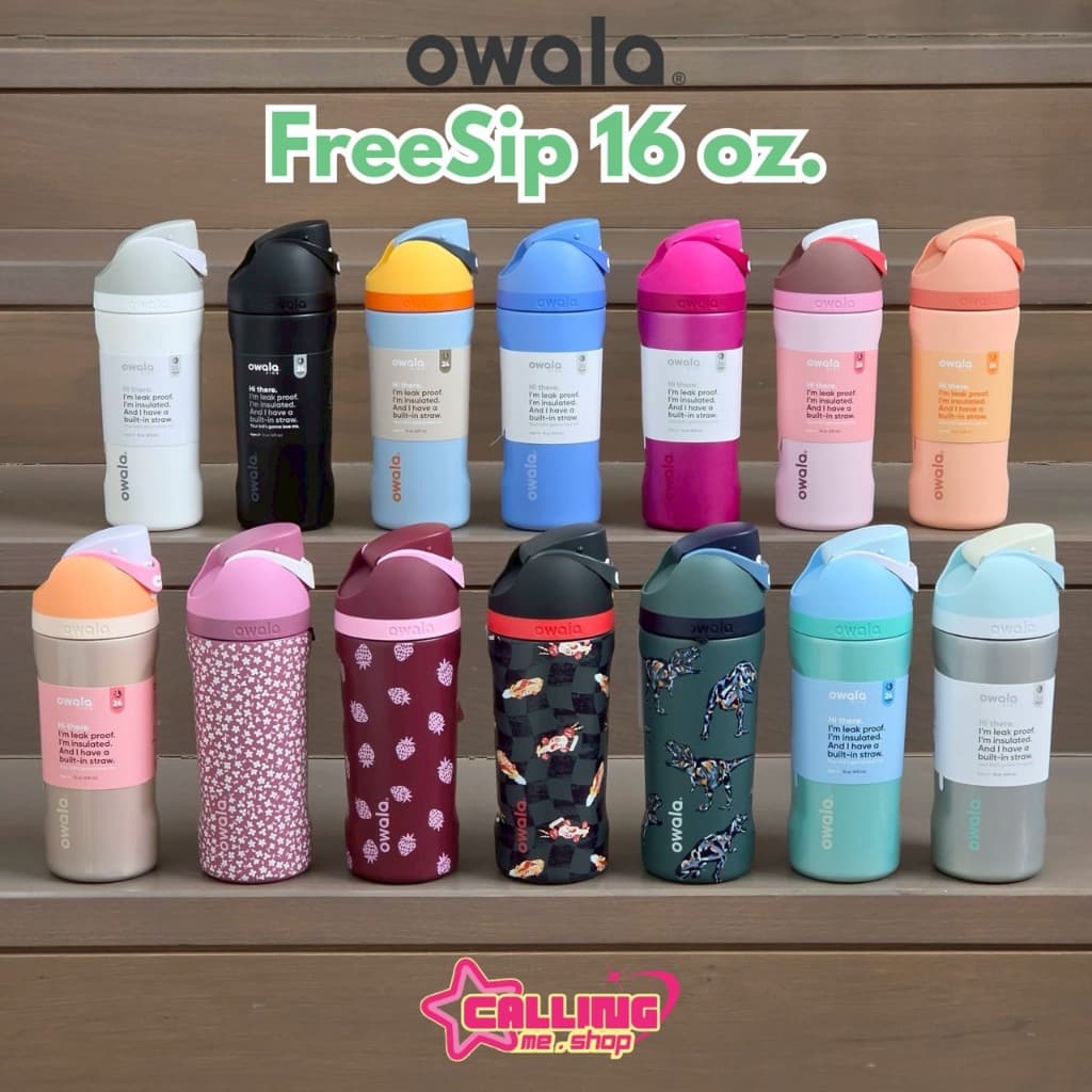 Owala Freesip 16 oz. สียอดฮิต นำเข้าจาก รูปที่ 1