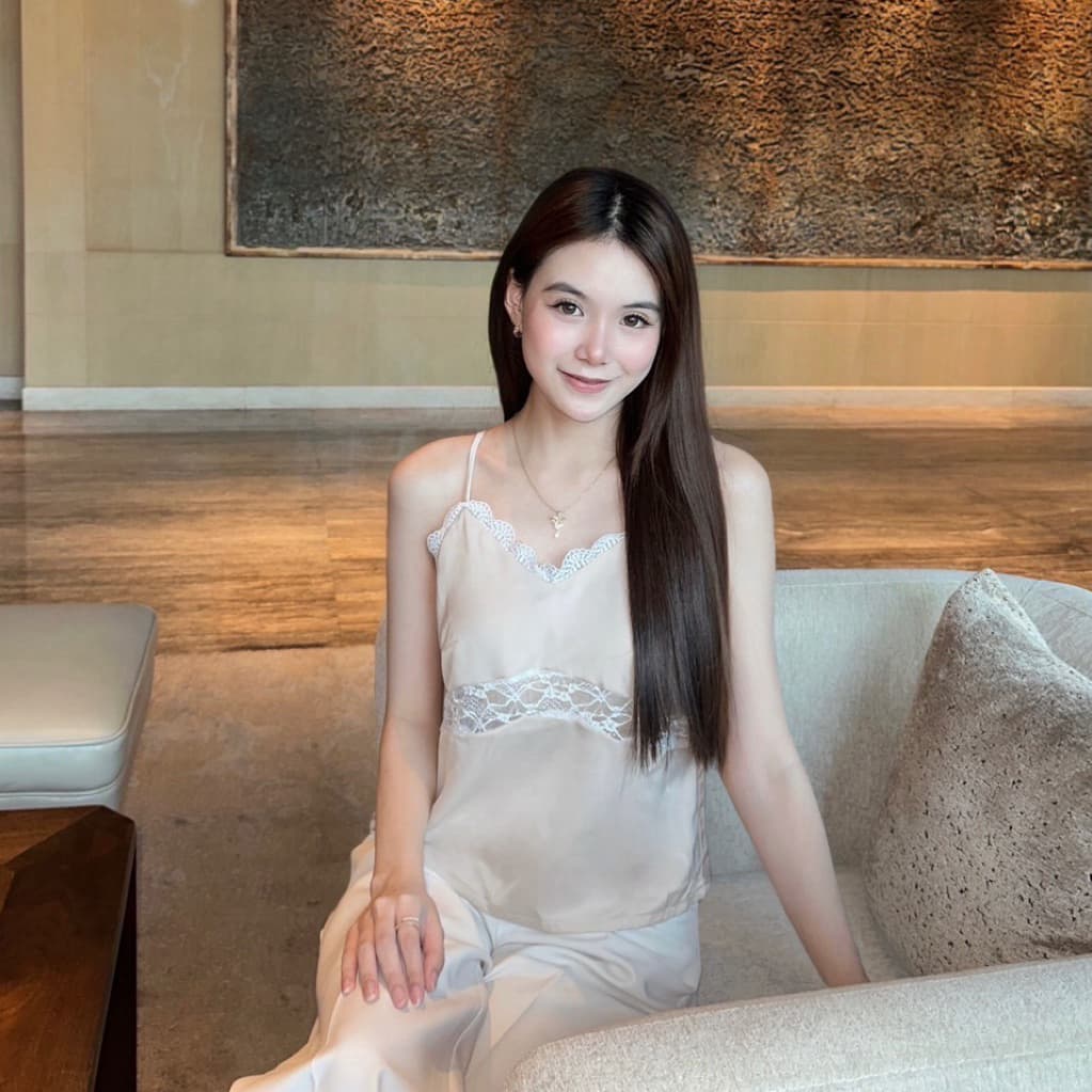 ส่งด่วน Serlyn | SELENA Lace SATIN ซาตินลูกไม้ รูปที่ 3