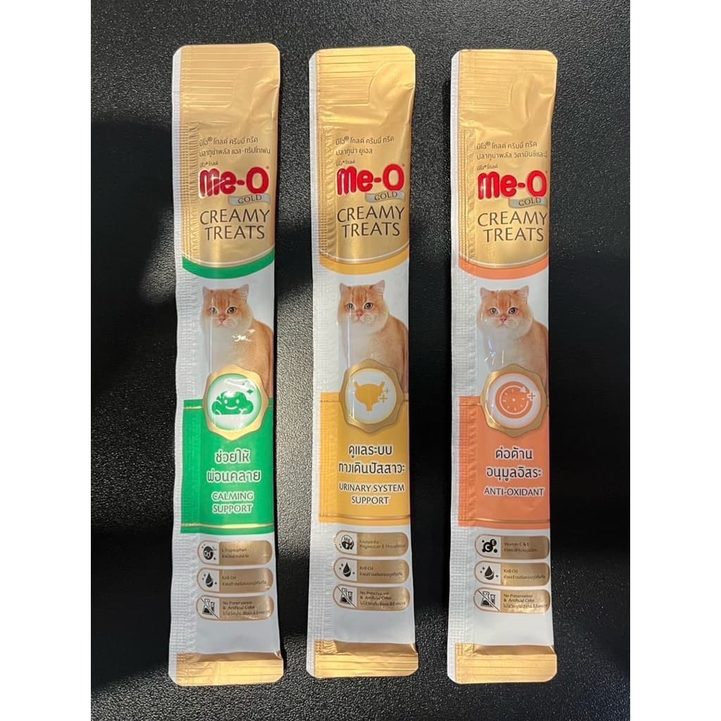 Me-o gold Creamy Treats ขนมแมวเลีย รูปที่ 2