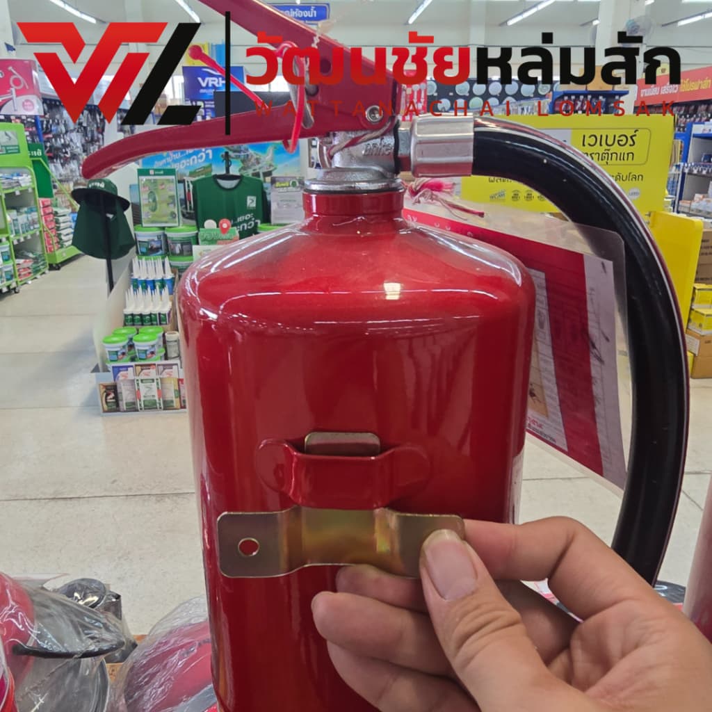 Fireman ที่ยึดถังดับเพลิงรูปตัว T ใช้กับถังดับเพลิง เคมีแห้ง รูปที่ 3