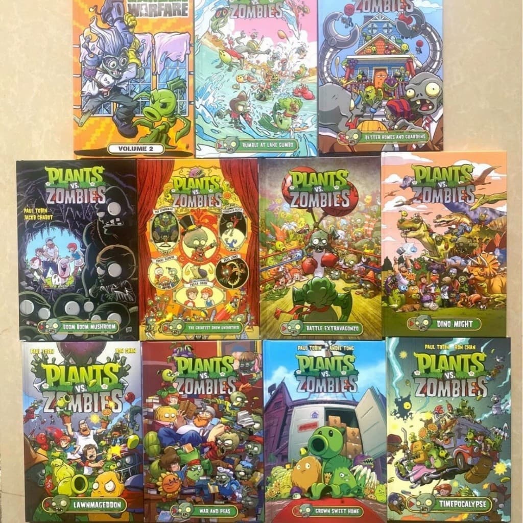 ชุดหนังสือการ์ตูน Plants vs. Zombies: สนุก ปลูกฝังนิสัยรักการอ่าน และยังช่วยกระตุ้นความคิดสร้างสรรค์! รูปที่ 1