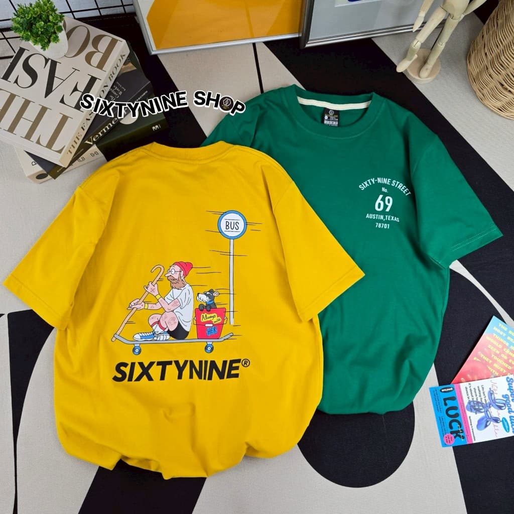 เสื้อยืดผ้าคอตตอน M-4XL พิมพ์ลาย " The Street " รูปที่ 3