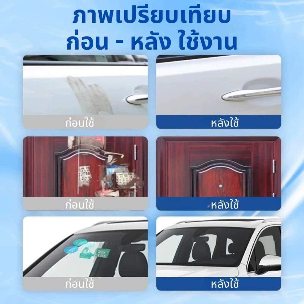 สเปรย์ขจัดคราบกาว 450mL คราบสติ๊กเกอร์ ลอกสติ๊กเกอร์ คราบยางมะตอยติดรถ คราบเหนียว คราบกาวสเปรย์น้ำยาล้างกาว ขจัดกาว รูปที่ 5