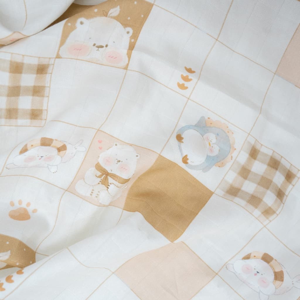 Baby and Co. New Collection Nursing Cloth ผ้าอ้อมมัสลินคอตตอนขนาด 30" บรรจุ 1 ชิ้น รูปที่ 2