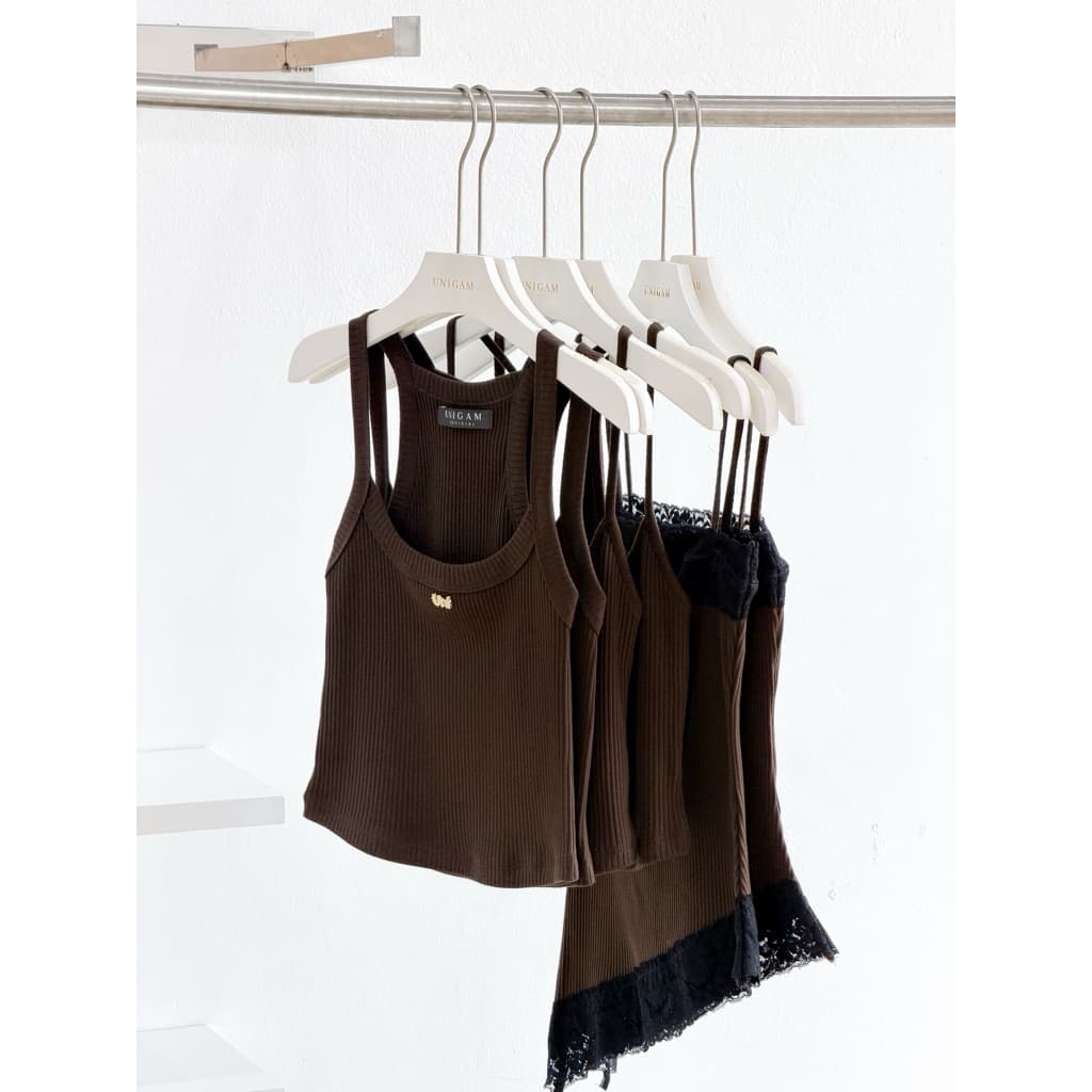 DAILY TANK TOP เสื้อกล้าม เสื้อสายเดี่ยว unigam รูปที่ 3