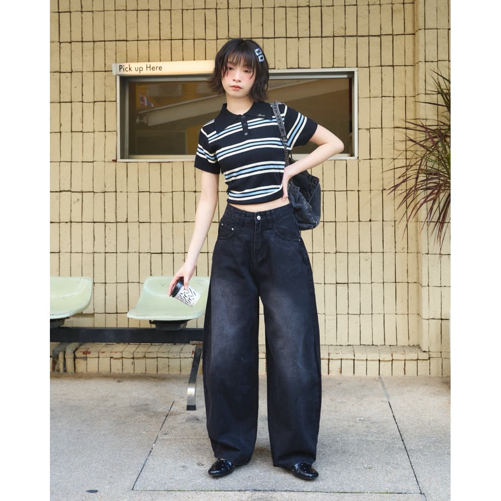 Boxy Barrel Jeans รูปที่ 4