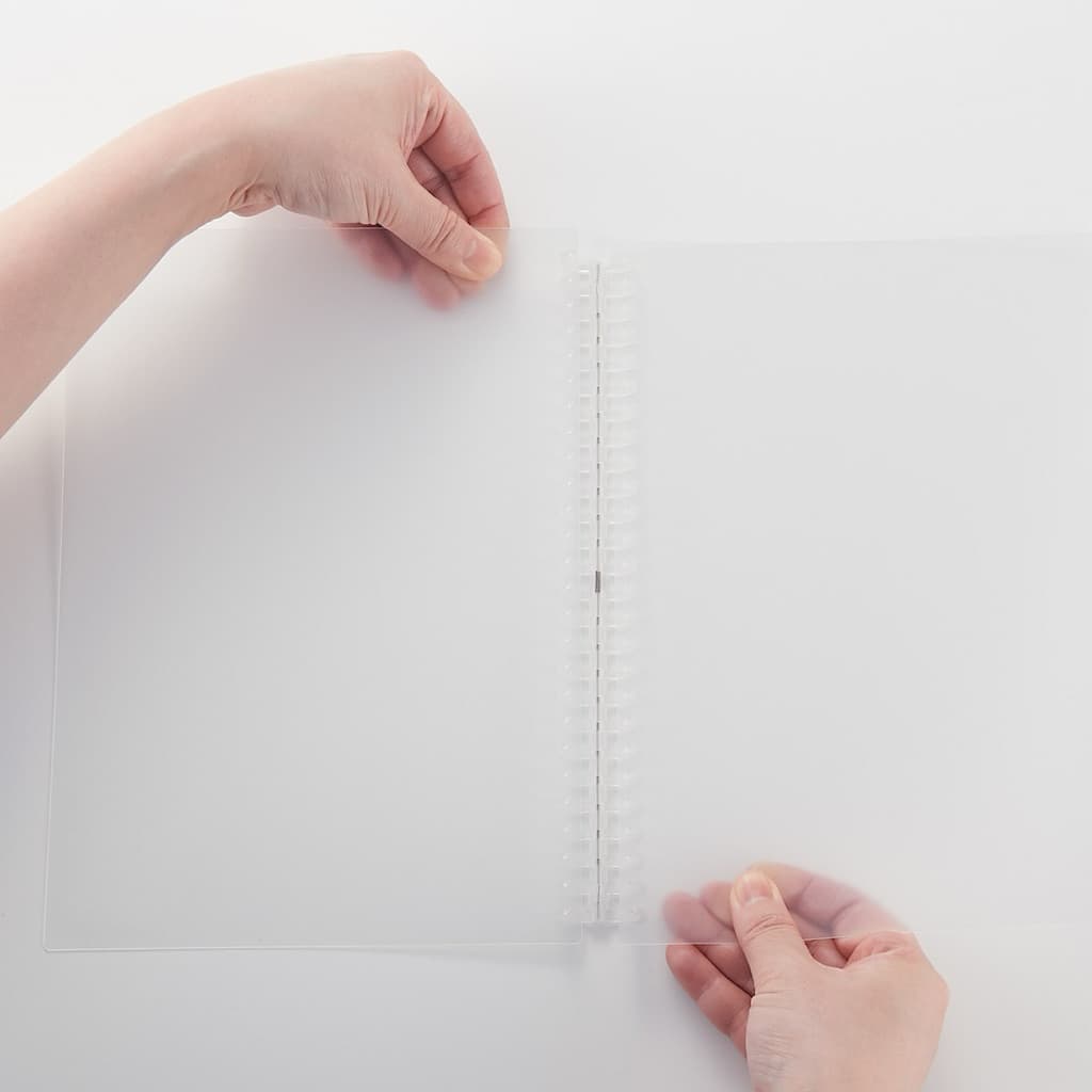 หน้าปกพลาสติก ใส่เอกสาร สันห่วง - Polypropylene Cover รูปที่ 6